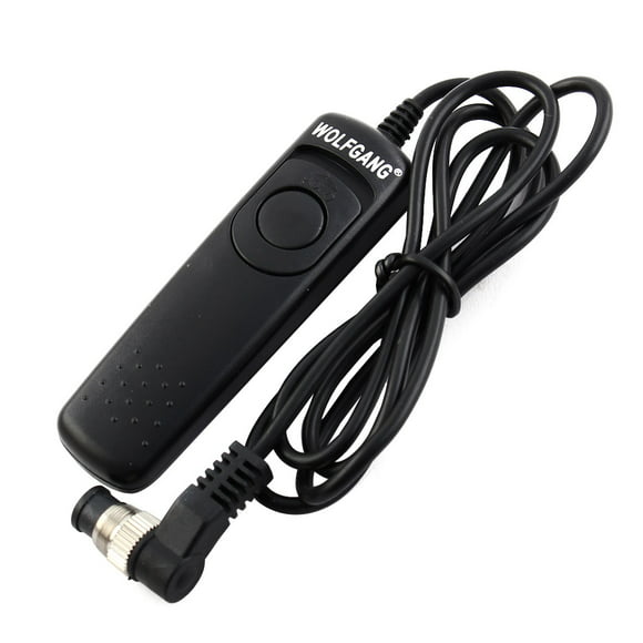 Oreilet Shutter Release Cable Lightweight Black Plastic for Nikon Release Connecting Cord Cable Camera Remote Shutter Shutter Cable 